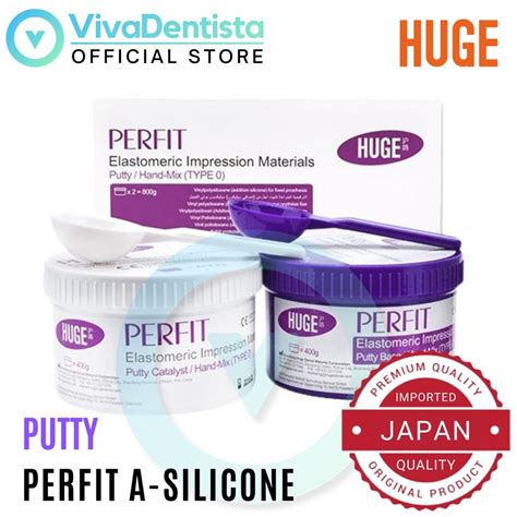 Huge Dent Perfit Putty Addition Silicone Vinyl Polysiloxane Impression