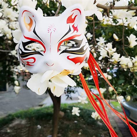 Xybhrc Cat Mask 3pcs Therian Masks White Cat Masks Blank Diy Halloween