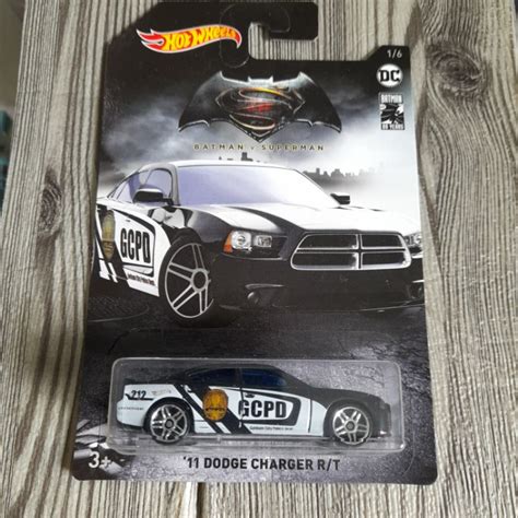Hot Wheels Dodge Charger R T Batman Superman Gotham Police GCPD HotWheels Shopee Malaysia