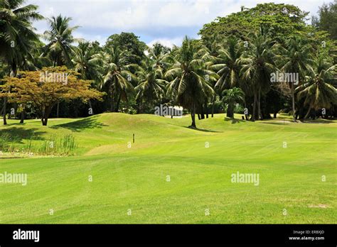 Beautiful golf course at the Constance Lemuria Resort Stock Photo - Alamy