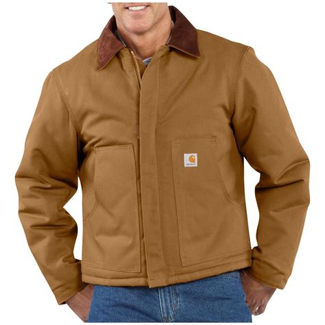 Mens Carhartt® Duck Traditional Jacket 227116 Insulated Jackets