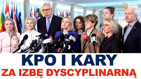 KPO i kary za Izbę Dyscyplinarną Konferencja prasowa Zespołu ds