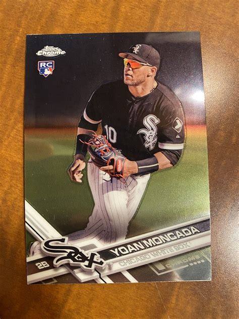 2017 Topps Chrome Update Yoan Moncada Rookie Card Rc Chicago White Soxs