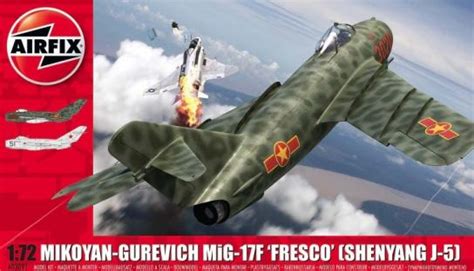 Airfix 1 72 Mikoyan Gurevich MiG 17F Fresco PlasticModels