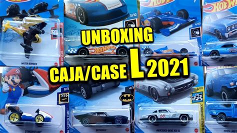 HOT WHEELS 2021 Unboxing COMPLETO De La CAJA CASE L 2021 YouTube