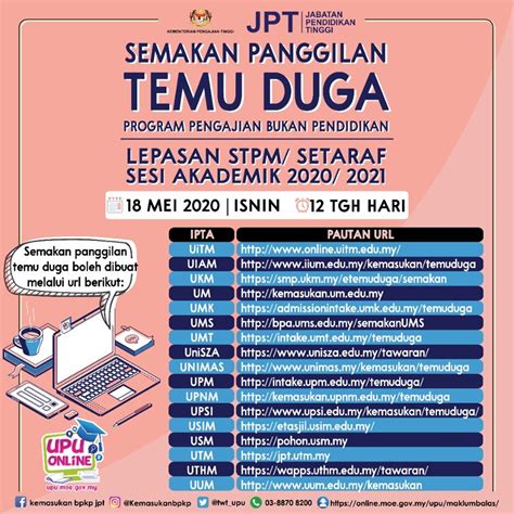 Syarat Kemasukan Utm Lepasan Stpm 2021 Permohonan Um 2022 2023 Online