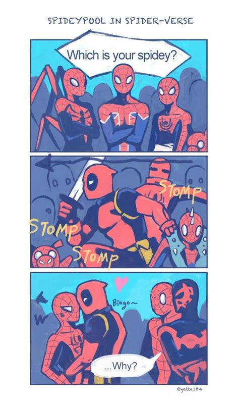 Pin By Icia On Spideypool Spideypool Deadpool And Spiderman Spideypool Comic