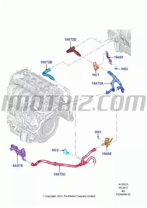 Manguera Escape Ford Motorcraft Ford Escape Xlt Marca Ford Motorcraft