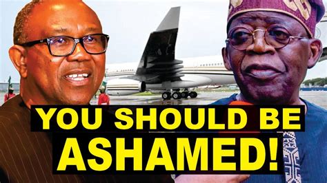 Peter Obi Slams Tinubu For Shameful Spending Why Nigerians Suffer As He