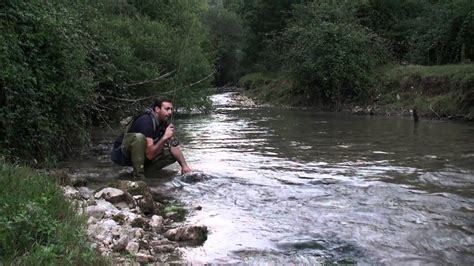 La Pesca A Mosca Secca Sul Fiume Aniene Youtube