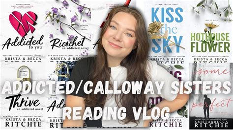 Reading The ENTIRE Addicted Calloway Sisters Series READING VLOG