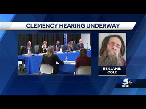 Oklahoma Pardon And Parole Board Hearing Clemency Request For Benjamin