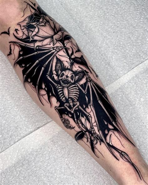 24 Bat Tattoos For Your Dark And Mysterious Personality