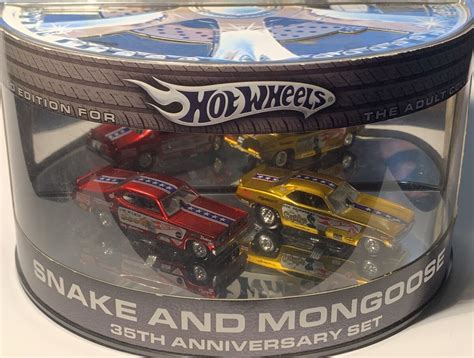 Snake And Mongoose 35th Anniversary 2 Car Set Hot Wheels Wiki Fandom