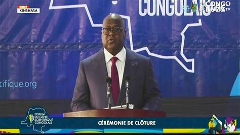 TROP CEST TROP DISCOURS DE CLOTURE DU PR FELIX TSHISEKEDI AU FORUM