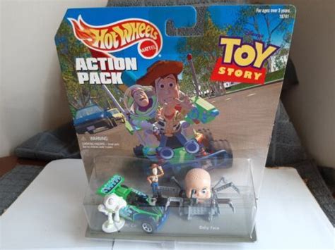 Hot Wheels Action Pack Toy Story Buzz Woody Baby Face Rc Car