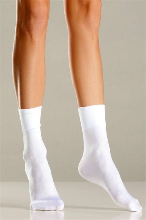 Nylon Cuff Ankle Socks Knee High Hosiery BeWicked Black O S SEXYSHOES