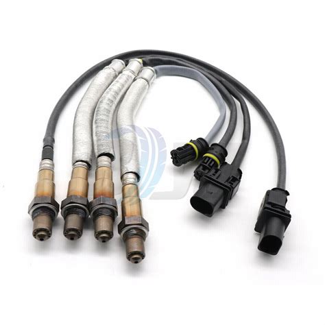 Set 4pcs Upstream Downstream Oxygen Sensor For Bmw E81 E82 E87 E90 120i 320i Ebay