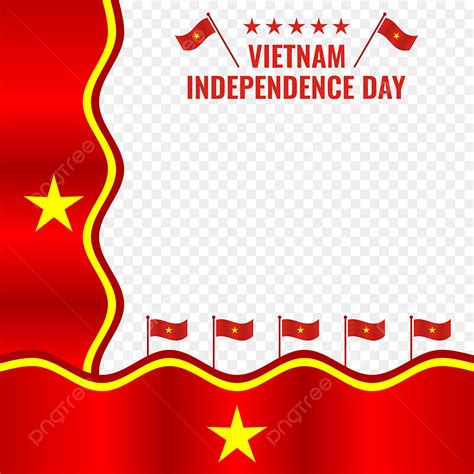 Vietnam Independence Day Vector PNG Images, Twibbon Frame Vietnam ...