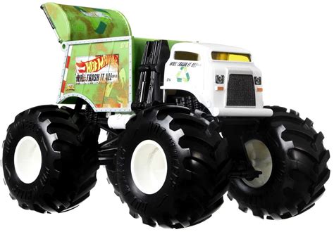 Samochód Hot Wheels Monster Trucks Will Trash It All GWK99 niskie ceny i opinie w Media Expert