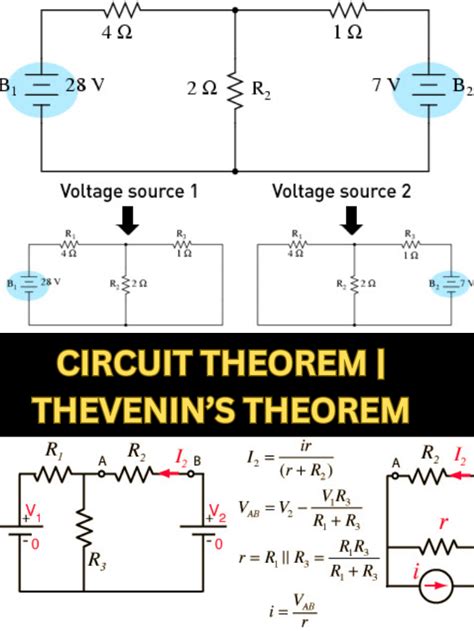 Circuit Theorem Thevenins Theorem Engineeringa2z