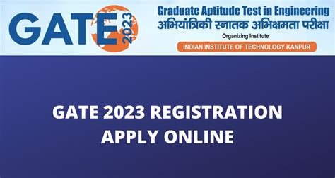 Gate Registration Last Date Apply Online Gate Iitk Ac In