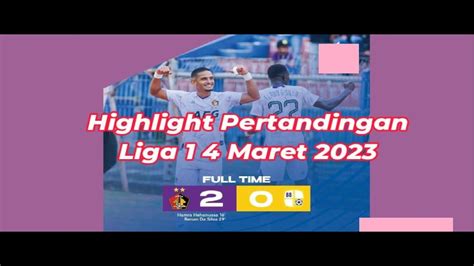 Persik Kediri Vs Barito Putra Highlight Pertandingan Liga