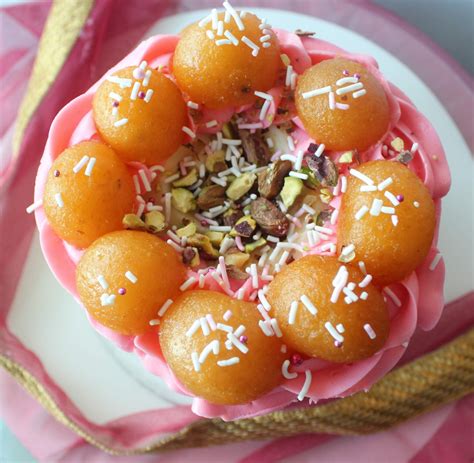 Gulab Jamun Cake