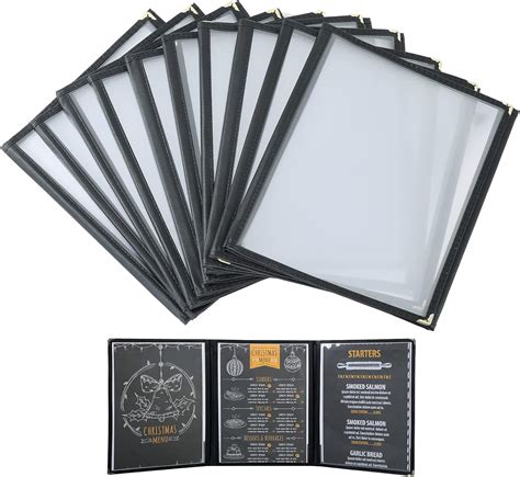 Amazon Flkqc Tech Pack View Restaurant Menu Covers Fits