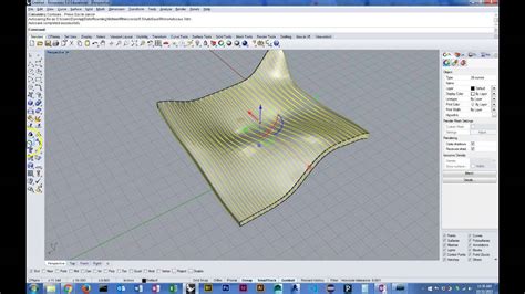 Rhino Tutorial Creating A Waffle Model Part 1 YouTube