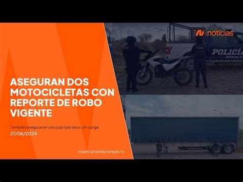 Fueron Aseguradas Una Caja Tipo Seca Sin Carga Y Dos Motocicletas Con