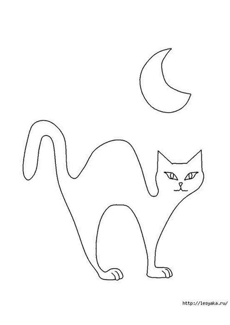 Шаблоны котиков распечатать