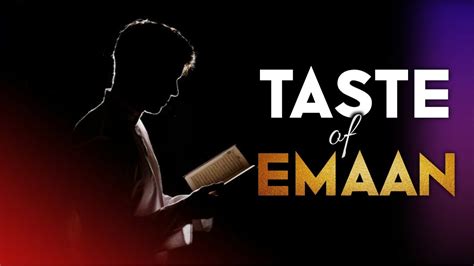 Taste Of EMAAN Emotional Reminder By Tuaha Ibn Jalil YouTube