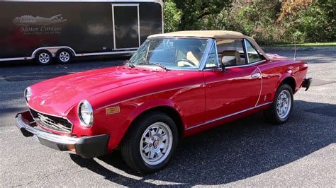 Classic Fiat Spider For Sale