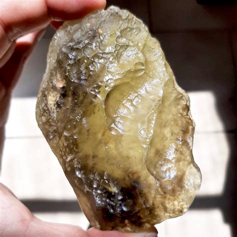 Libyan Desert Glass Meteorite Impact Black And Yellow Meteolovers