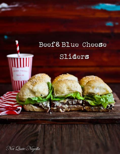 Easy Melty Blue Cheese Beef Sliders To Feed A Crowd With Video Recipe Beef Sliders Blue