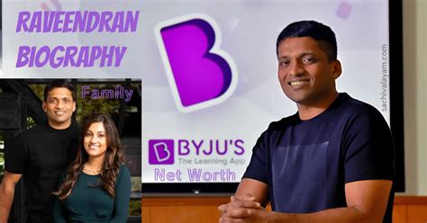 byju owner raveendran net worth  biography