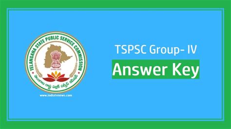 TSPSC Group 4 Answer Key Released At Tspsc Gov In Direct Link India TV