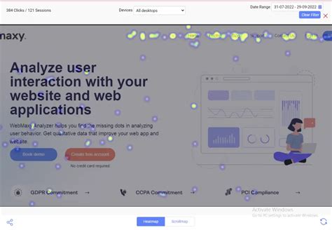 How to set up a Google Analytics heat map [free] - Webmaxy