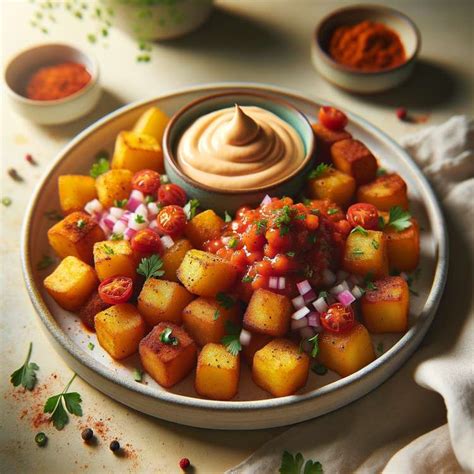 Patatas Bravas Mit Salsa Und Aioli Rezept