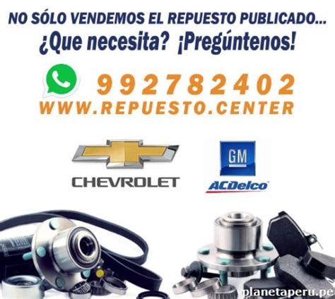 Repuestos Chevrolet Originales Tel Fono Y Horarios Magdalena Lima