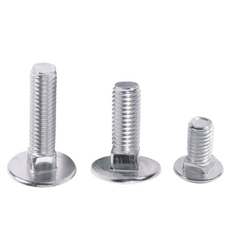 Din Stainless Steel Chrome Coach Bolts Screws Carriage Bolt