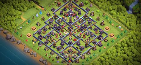 Farming Base Th15 With Link Anti Everything Hybrid Clash Of Clans Town Hall Level 15 Base