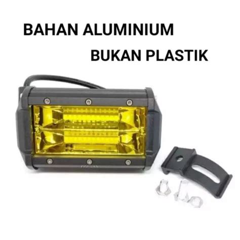 Jual LAMPU KABUT LED OFROAD TEMBUS KABUT 12 24 VOL 72 Watt Shopee