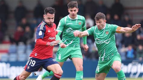 El experto Osasuna Promesas el obstáculo para sumar el tercer