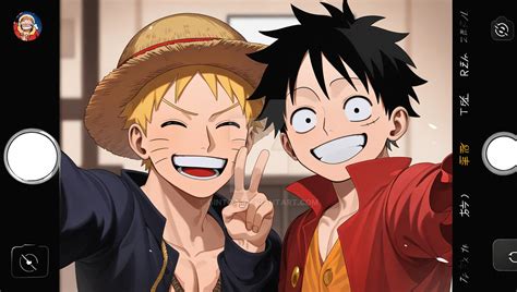 Naruto x Luffy by GintoAi on DeviantArt