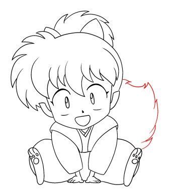 How To Draw Shippo From Inuyasha Artofit