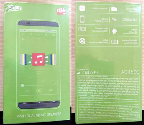 Micromax Bolt Ad With Dual Front Speakers Android Now