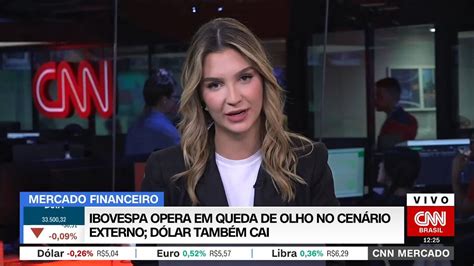 CNN Mercado Ibovespa opera em queda de olho no cenário externo YouTube