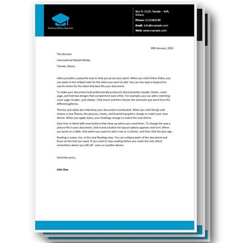 letterhead template word template warriors